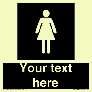 Custom information: black panel female